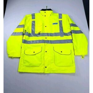 Game Sportswear Jacket Mens Medium The 6‎ In 1 Type R Level 3 ANSI/ISEA 107-2020